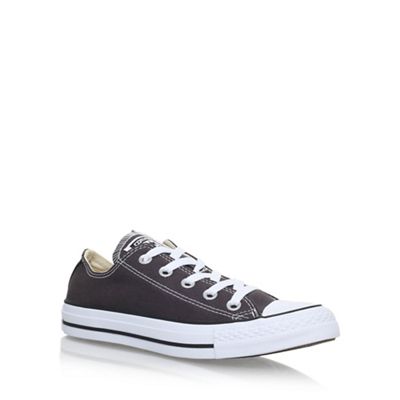 Converse Grey 'Ct Seas Low' flat lace up sneakers
